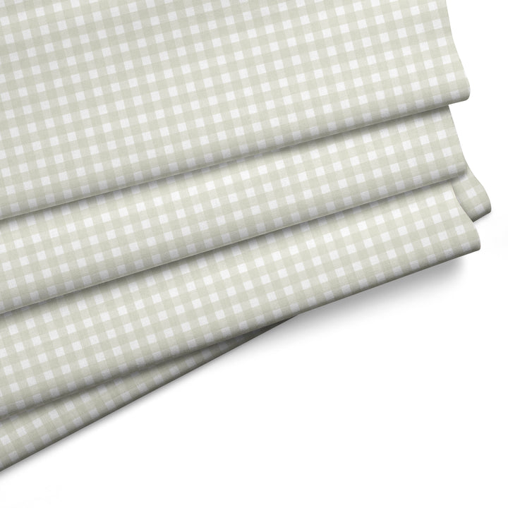 20s Sheeting Grey Checks Fabric (1 Meter)