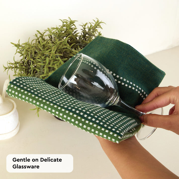 Cotton Green Kitchen Towel