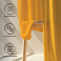 Canvas Mango Curtain (Pack of 1)