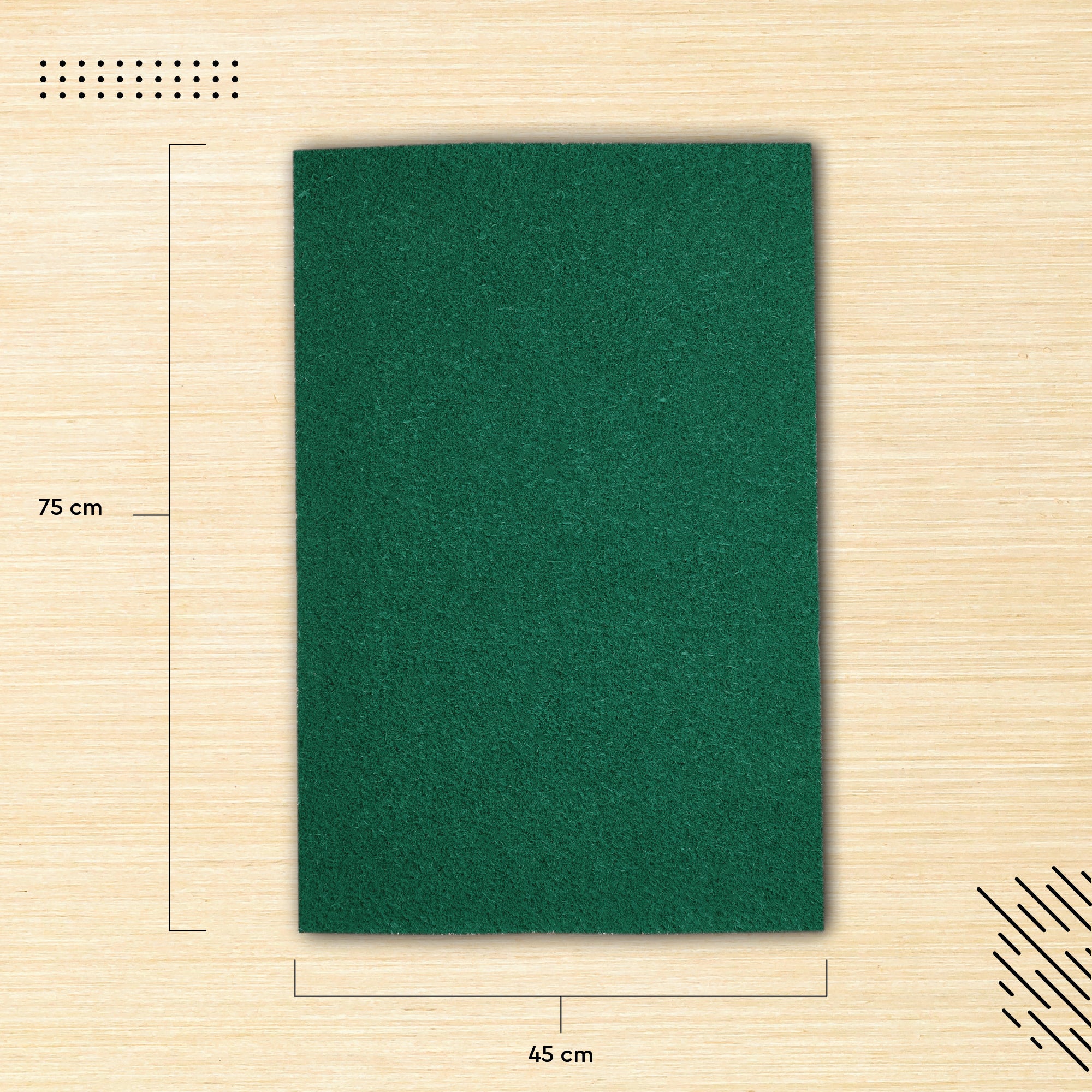 Coir Door Mats for Home Entrance Thick Anti-slip Welcome Doormat with PVC Back | Ideal for Indoor, Outdoor, Patio, Home and Office | Durable and Easy to Clean