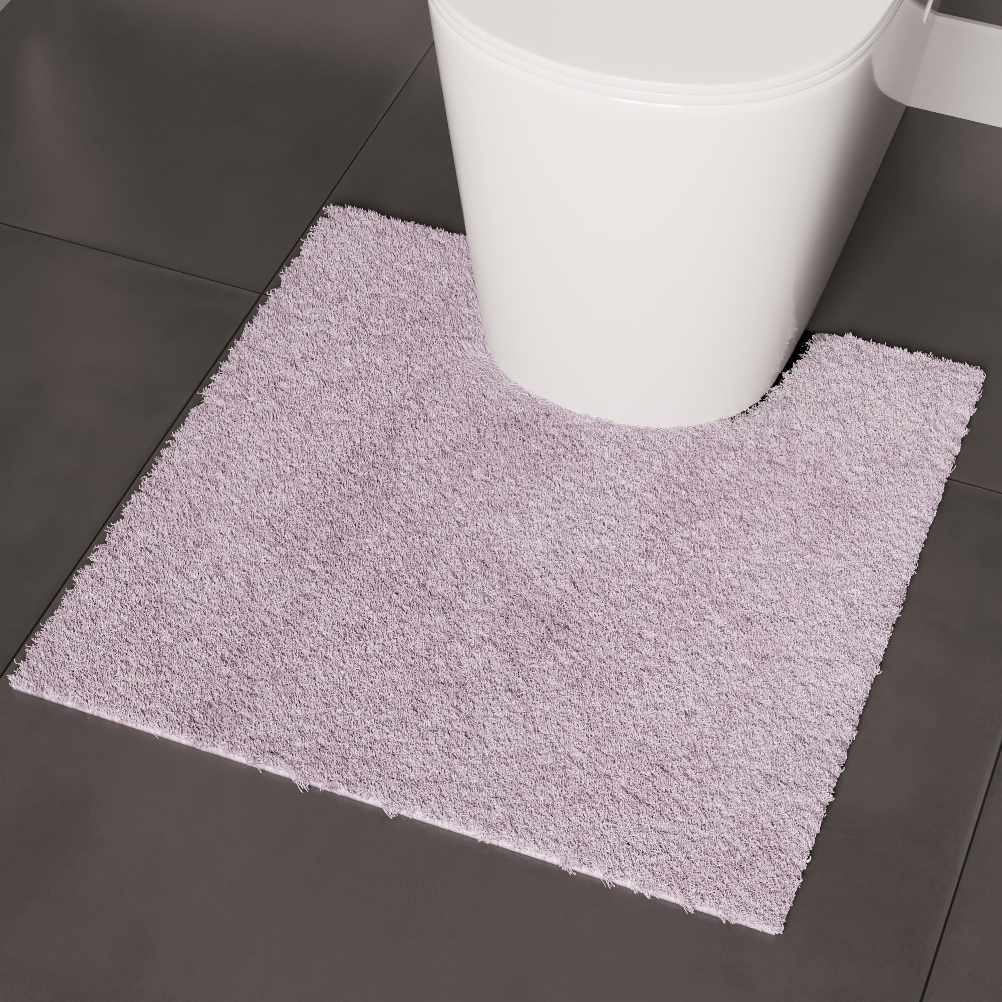 Cotton Lilac Bathmat (Pack of 2)
