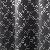 Blackout Polyester Fabric by Meter, 100x122 cm | Blocks Light, Heat & Noise, For Curtains, Cushion Covers, Door & Window Drapes - Foil Star Print