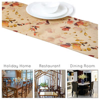 Blackout Polyester L1 Orange Table Runner (Pack of 1)