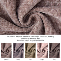 Chenille Dusty Brown Table Runner