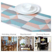 Cotton Twill Blocks Table Runner (Pack of 1)