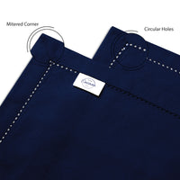 Cotton Scotch Blue Table Runner (Pack of 1)