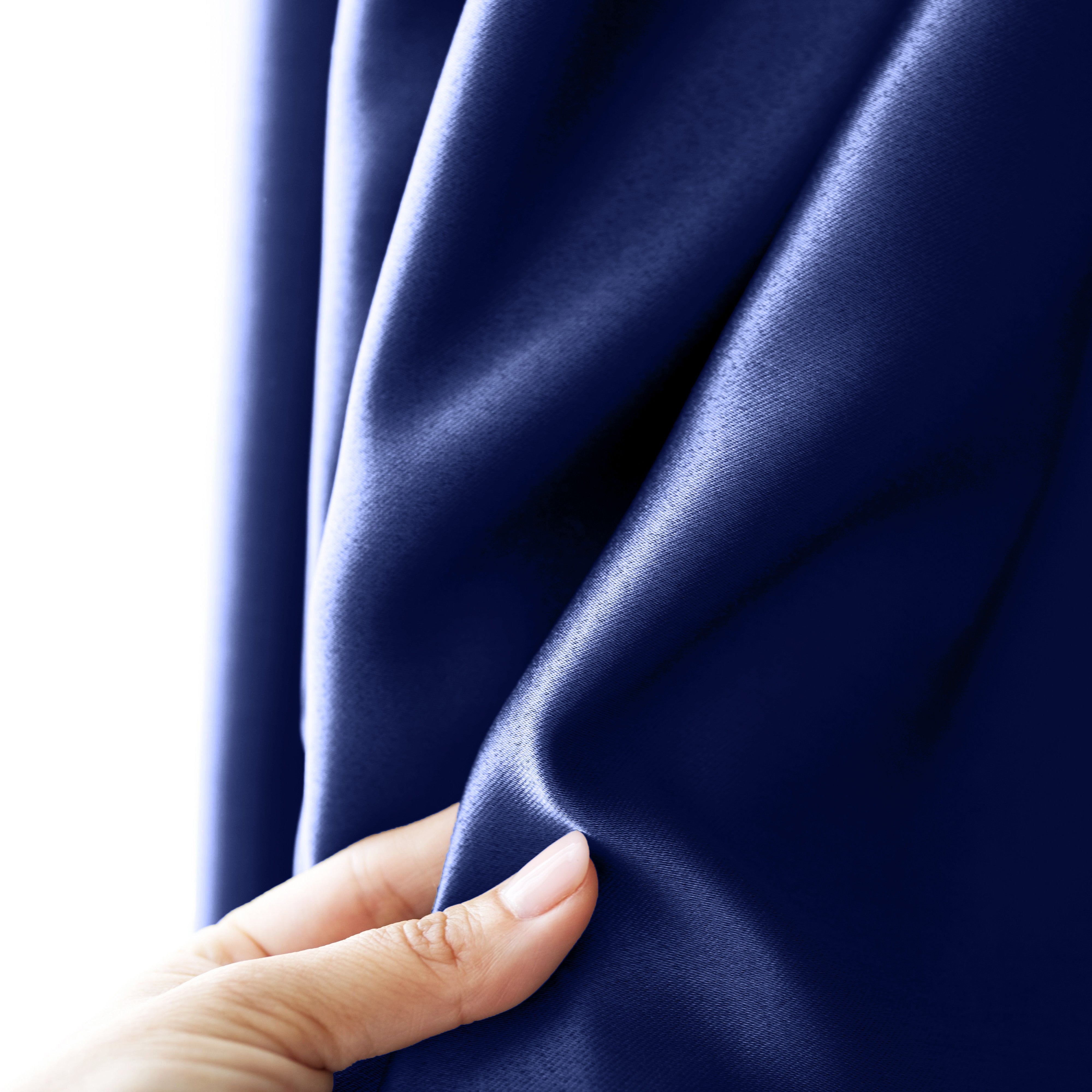 Blackout Polyester Fabric for Curtains - By the Meter - Perfect for use as Door Curtains, Window Panel Drapes for Bedrooms, Blackout Blinds