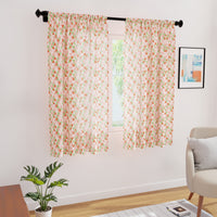 Polyester Triangles Tomato Curtain (Pack of 2)