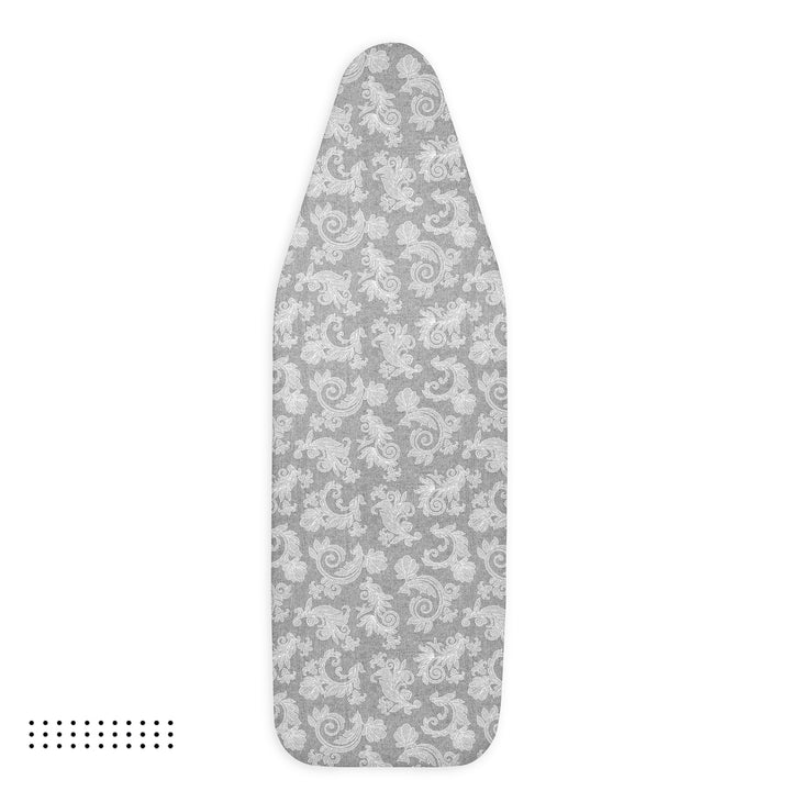 Cotton Grey Ironing Board Cover (Pack of 1)