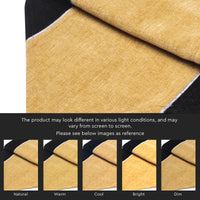 Cotton Black & Mustard Table Runner (Pack of 1)