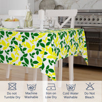 Polyester Leaves Table Cloth (Pack of 1)