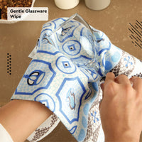 Cotton Mosaic Combo Kitchen Towel