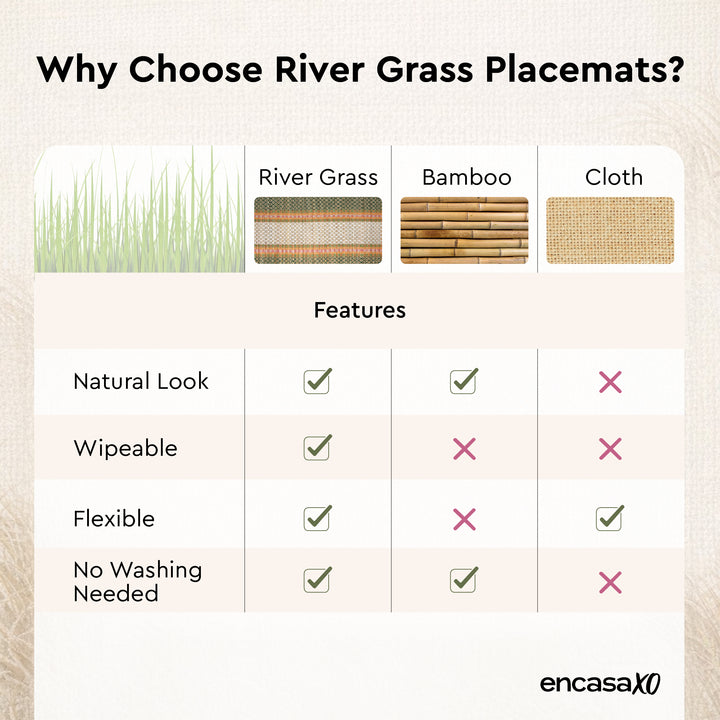 Madur Kathi Green Placemat (Pack of 4)