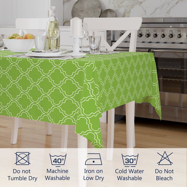 Polyester Greenery Table Cloth (Pack of 1)