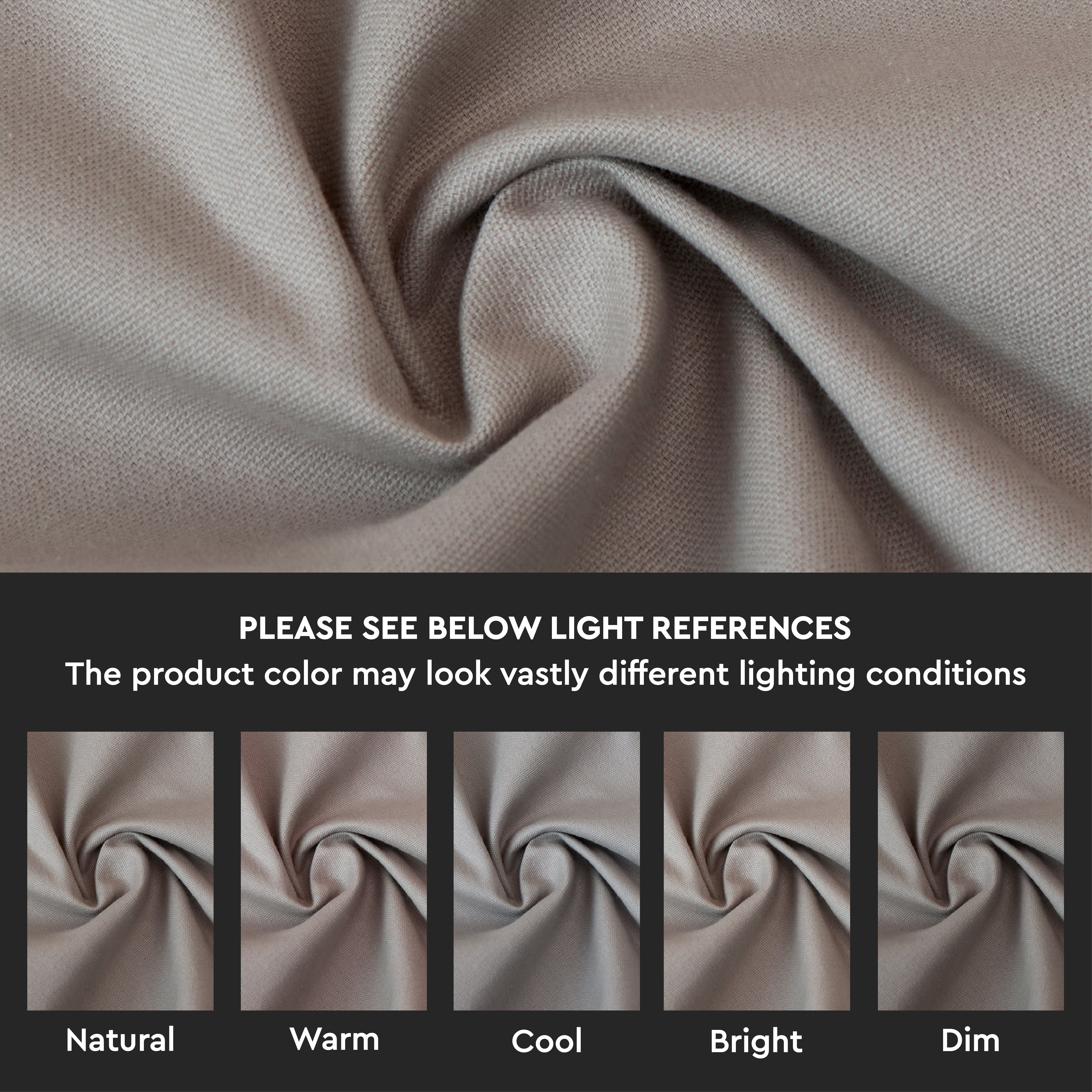 Cotton Beige Table Napkins (Pack of 6)