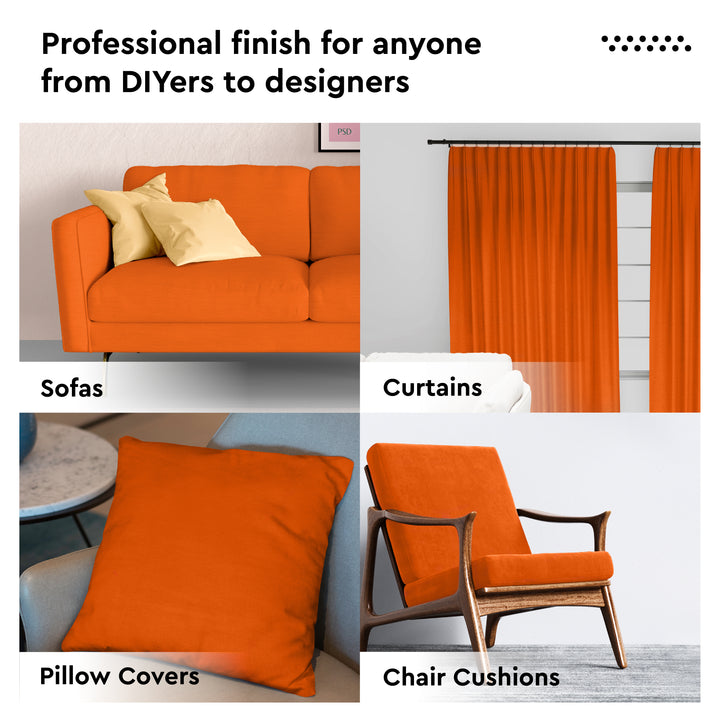 Mercerised Cotton Canvas Fabric, 100x150 cm Wide | Sold by the Metre, Cut to Length | Fabric For Cushions, Sofa Covers, Light Upholstery, Embroidery, Dress Material