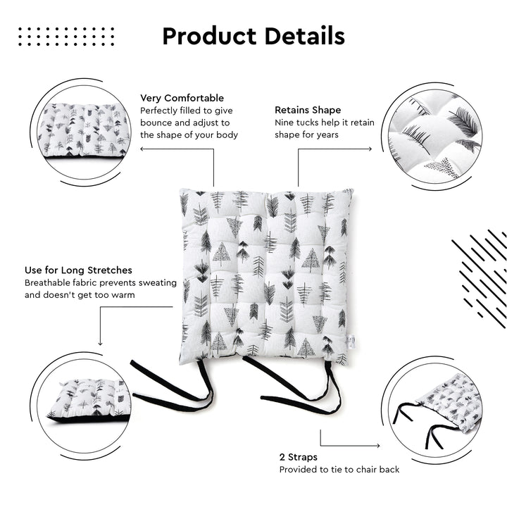 20s Sheeting Black Arrow Chairpad (Pack of 4)