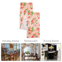 Water Repellent Polyester Apple Table Runner (Pack of 1)