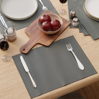 PU Leather Grey Placemat