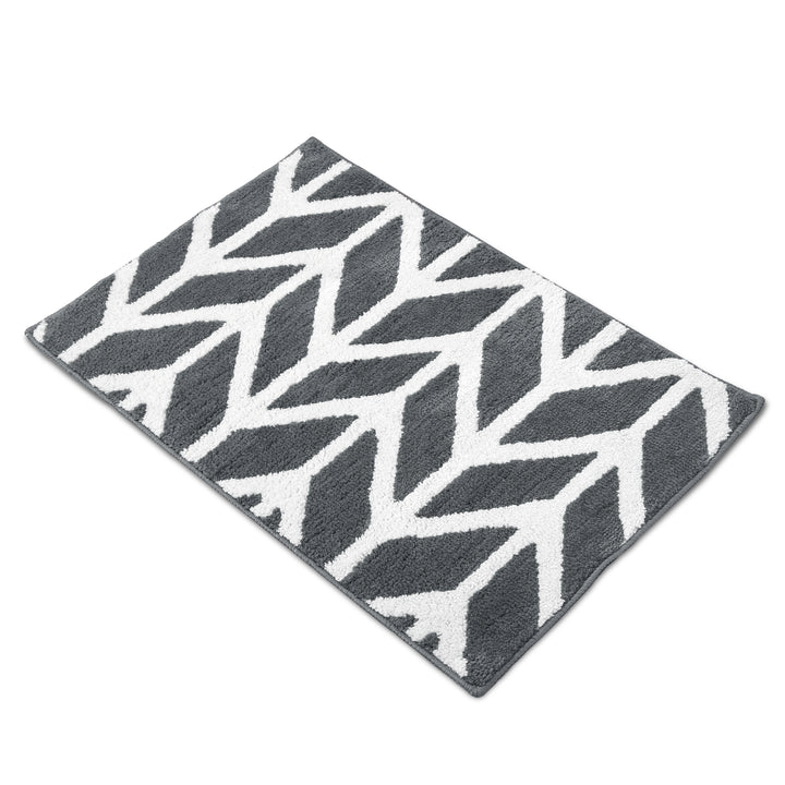 Microfibre Grey Bathmat (Pack of 1)