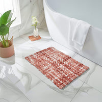 Cotton Orange Bathmat (Pack of 1)