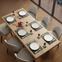 2 Sided Leather Olive Placemat + Coaster