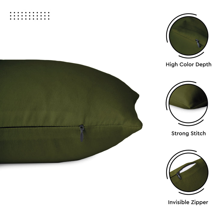Cotton Canvas Cushion Cover