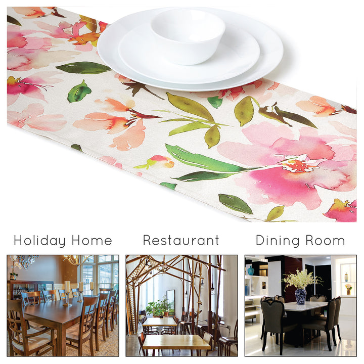 Blackout Polyester F1 Spring Table Runner (Pack of 1)