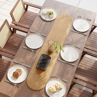 Jute Natural Bleach Table Runner