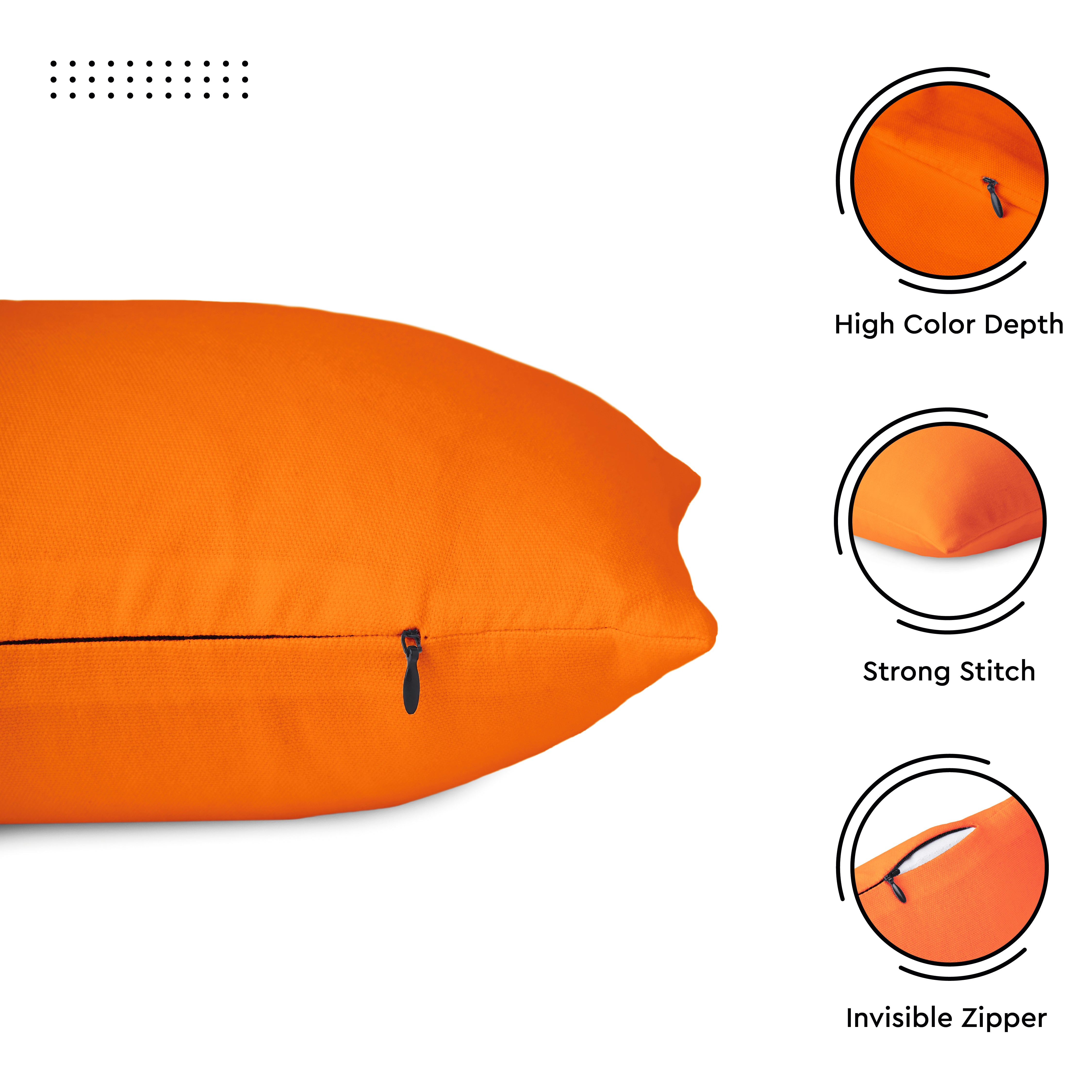Cotton Canvas Cushion Cover