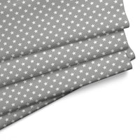 20s Sheeting Grey Stars Fabric (1 Meter)