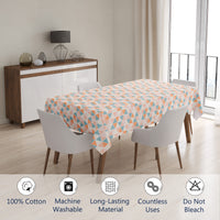 Cotton Triangles Table Cloth (Pack of 1)