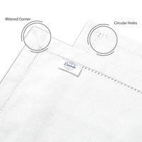 Cotton White Table Runner (Pack of 1)