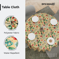 Polyester Cherry Table Cloth (Pack of 1)