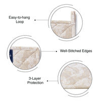 Cotton Beige Potholder (Pack of 2)
