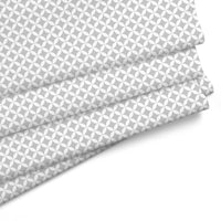 20s Sheeting Grey Circles Fabric (1 Meter)