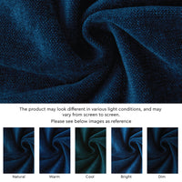 Chenille Royal Blue Table Runner