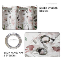 Blackout Polyester F1 Neutral Curtain (Pack of 2)