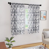 Polyester Dandelion Curtain (Pack of 2)