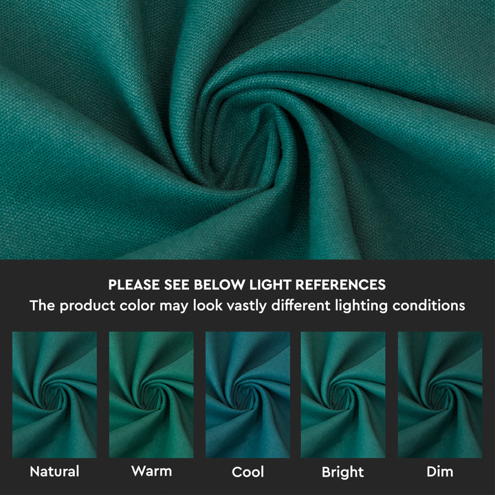 Cotton Emerald Table Napkins (Pack of 12)