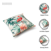 Blackout Flamingo Cushion Cover (Pack of 2)