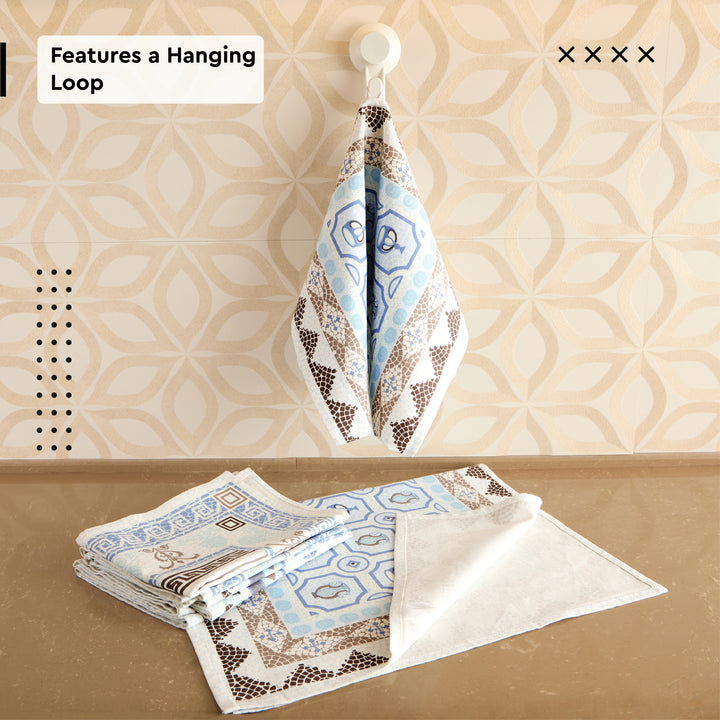 Cotton Mosaic Combo Kitchen Towel