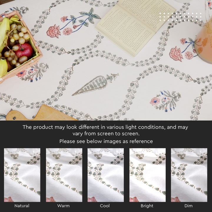 20s Cotton Twill Swiss Table Cloth (Pack of 1)