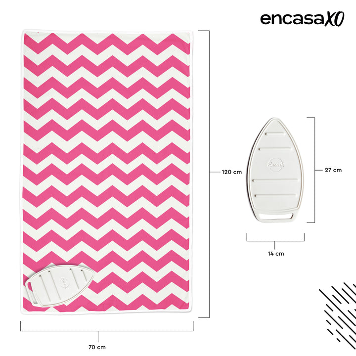 20s Sheeting ZZ Magenta Ironing Mat (Pack of 1)