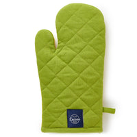 Cotton Lime Green Oven Gloves (Pack of 2)