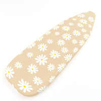 20s Sheeting Daisy Beige Ironing Board Cover (Pack of 1)