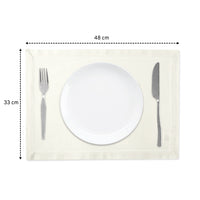 Cotton Natural Placemat (Pack of 4)