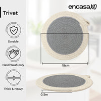 Cotton Grey Combo Trivet