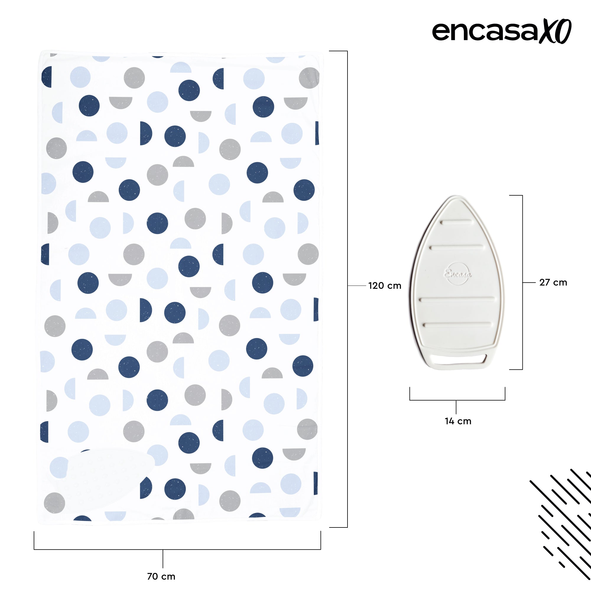 Blue Moon Ironing Mat (Pack of 1)