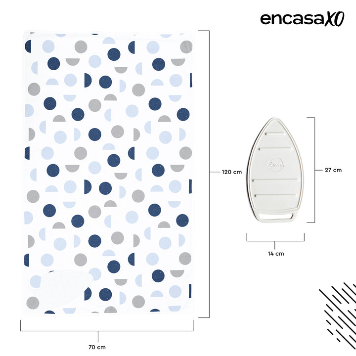 20s Sheeting Blue Moon Ironing Mat (Pack of 1)